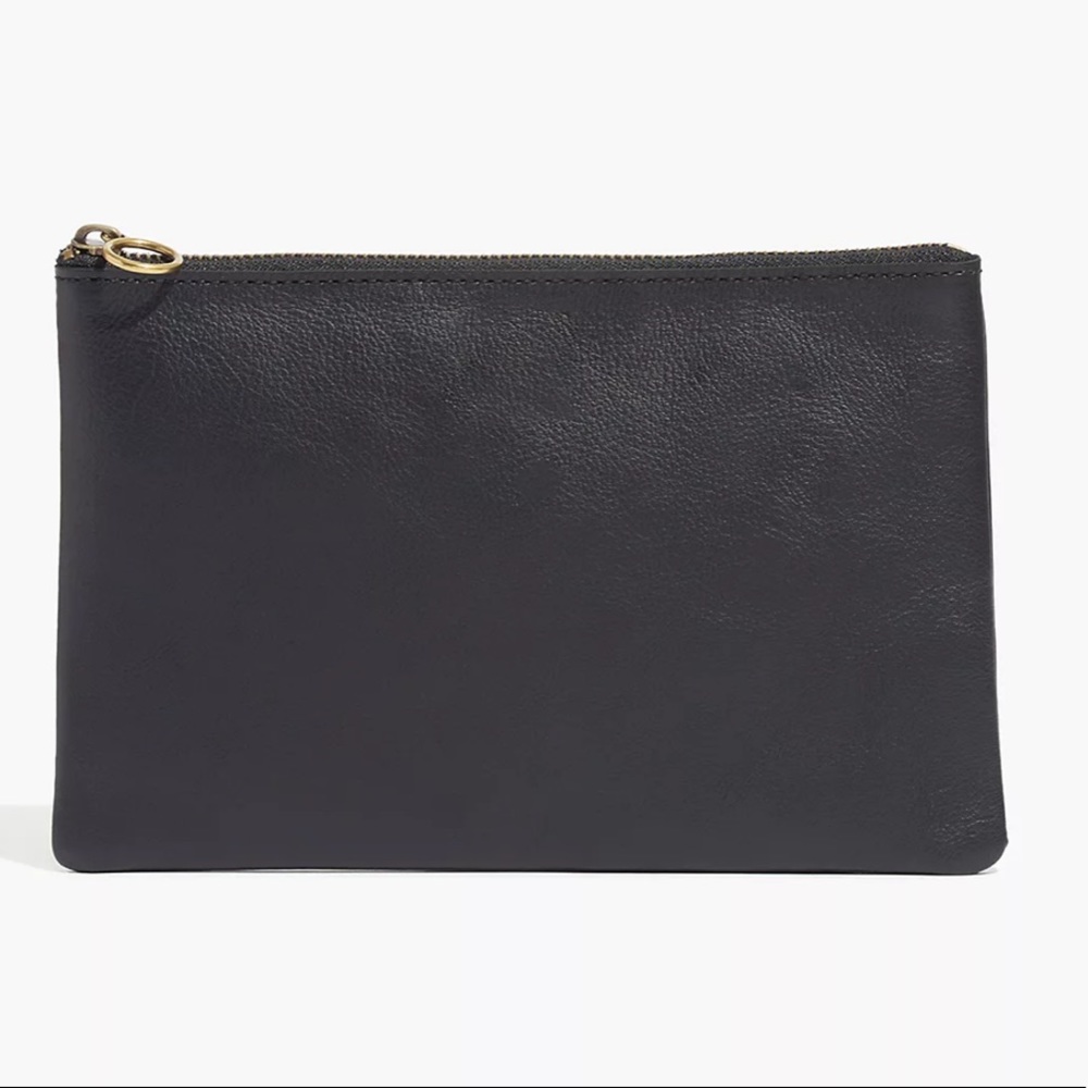 Madewell Leather Pouch Clutch